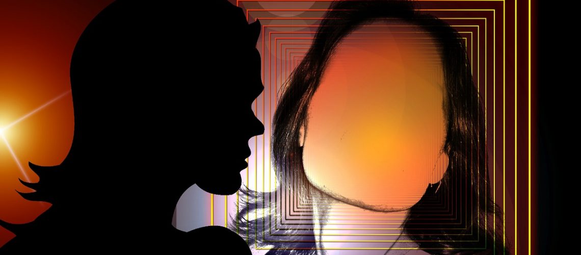face, empty, woman