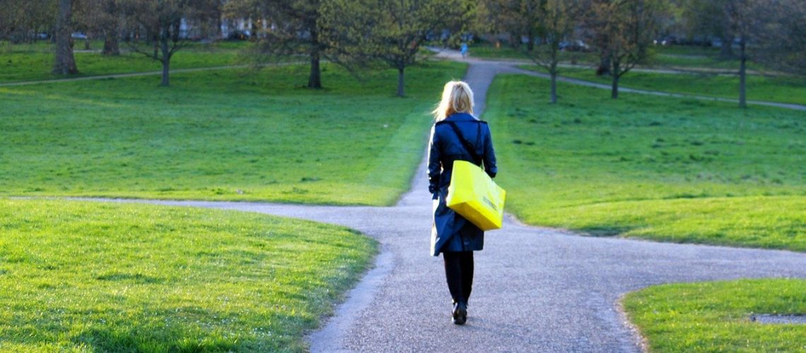 girl, crossroads, choice