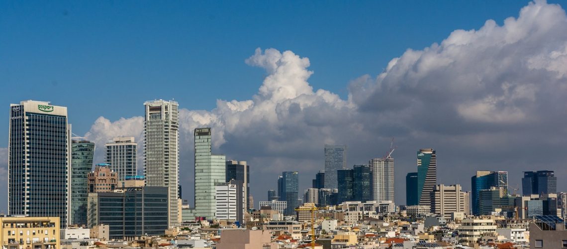 tel aviv, city, urb